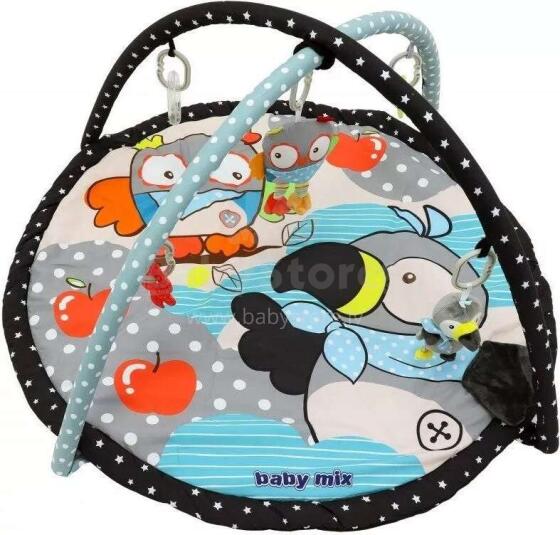 Babymix Playmat Owls Art.46549 Bērnu attīstošais paklājiņš