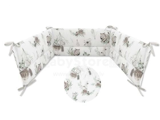 MimiNu Bed Bumper Art.138453 Bērnu gultiņas aizsargapmale  360cm