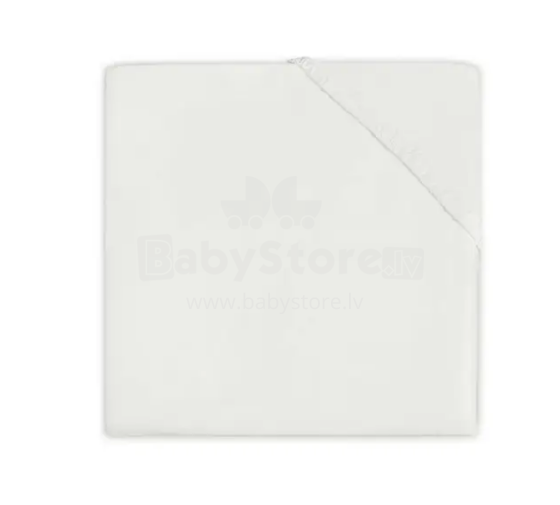 Carbotex Baltais palags ar gumiju 160x200cm Art.PJ160-CAR-MMI01 Jersey Sheet