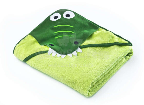 Sensillo Towel Art.24174 Bērnu kokvilnas dvielis ar kapuci 100x100cm
