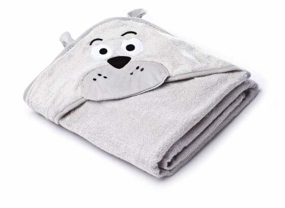 Sensillo Towel Art.29629  Детское хлопковое полотенце с капюшоном 100x100 см