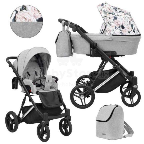 Kunert Lazzio Premium Silver Art.LAZ-04  Универсальная коляска 2 в 1