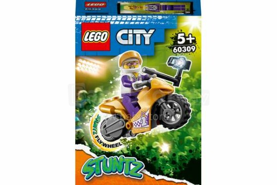 60309 LEGO® City Stunt Kaskadieru selfiju motocikls