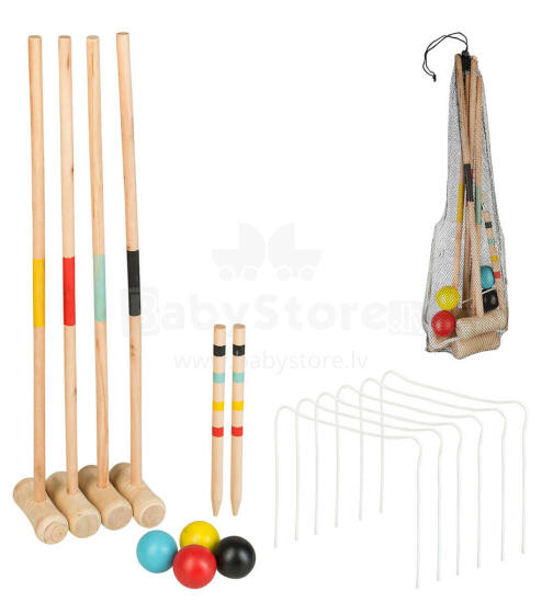 Idena Crocket Game Art.40183 Krokets komplekts