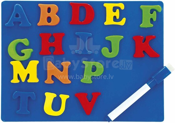 Colorbaby Toys Magnetic Letters/Numbers Art.43871 Magnētiskie burti/cipari (28 gab.)