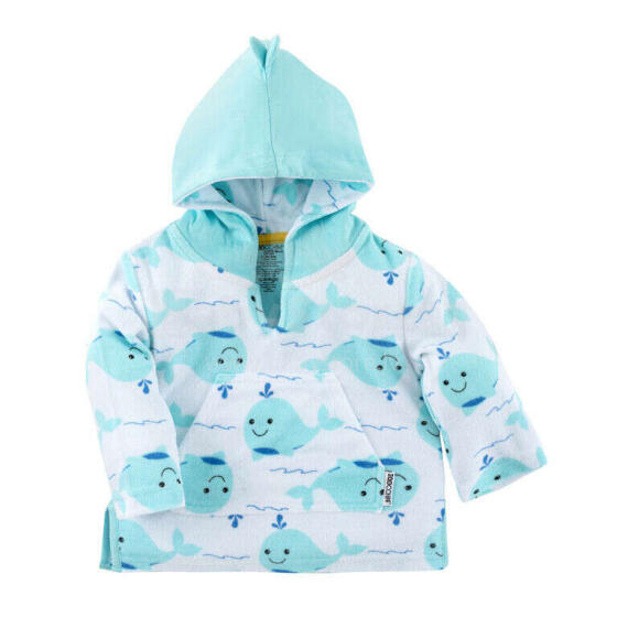 Zoocchini Poncho  Art.ZOO12306S/M Детское хлопковое полотенце-пончо с капюшоном