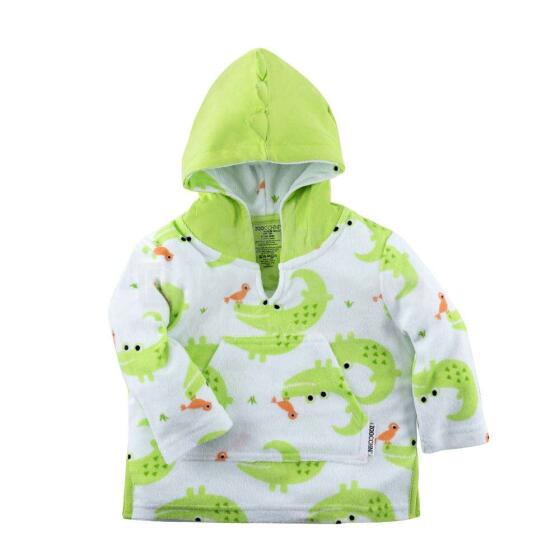 Zoocchini Poncho  Art.ZOO12304S/M  Детское хлопковое полотенце-пончо с капюшоном