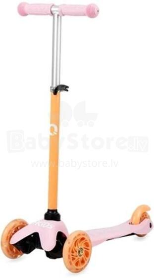 Qkids Lumis Scooter Led  Art.HUBA00005 Детский трёхколёсный самокат