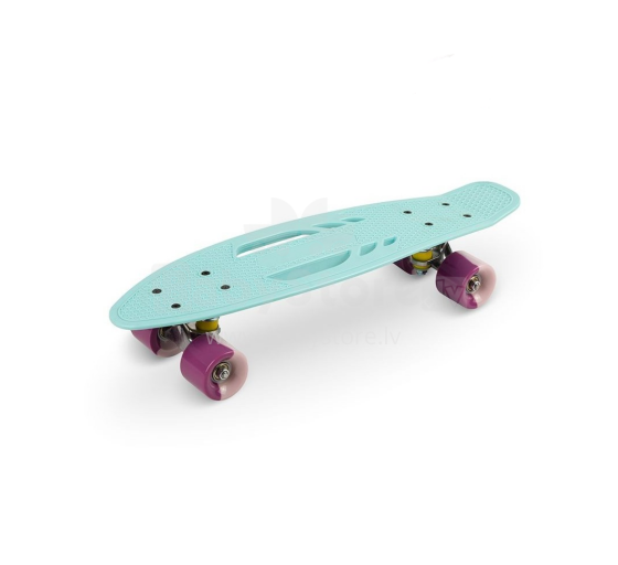 Qkids Galaxy Penny Board Art.DESK00005 Light Blue  Детская роликовая доска (Скейтборд)