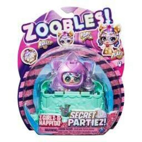 ZOOBLES figūra Girls Secret Partiez, 2. sērija, assort., 6061945