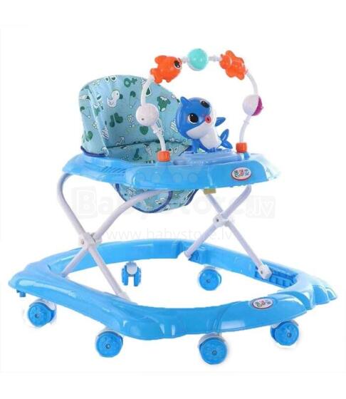 TLC Baby Walker Dolphin Art.K08D Blue  Детские интерактивные ходунки