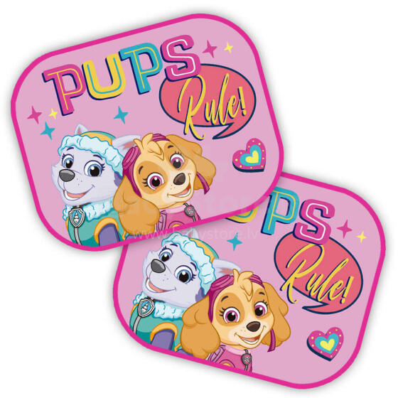 Paw Patrol Sunshade  Art.9327  Cолнцезащитные шторки на липучках, 2 шт.