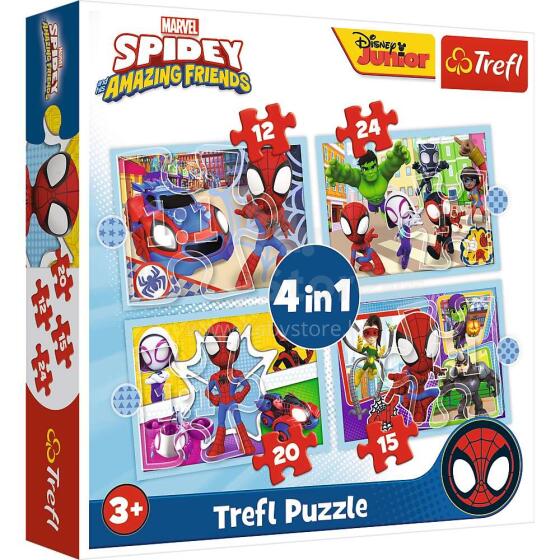 TREFL SPIDERMAN Puzle 35+48+54+70 Spidey