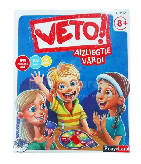 Playland Art.L-229 LV Galda spēle Veto! Aizliegtie Vārdi