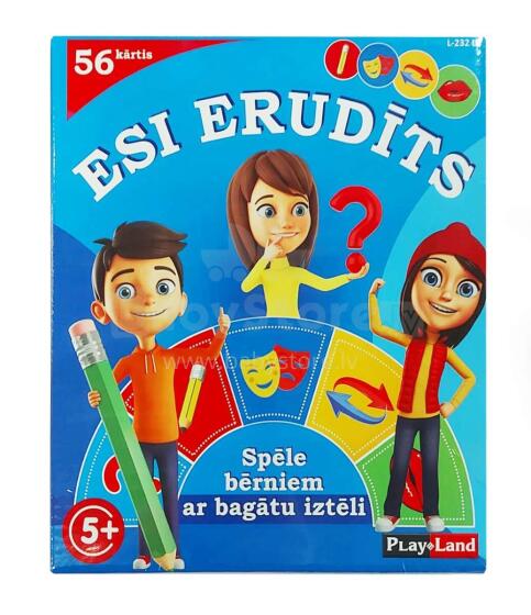 Playland Art.L-232 LV Galda spēle Esi Erudīts