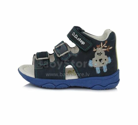 D.D.Step (DDStep) Art.AC64-307BT Blue Ekstra komfortabli zēņu sandales (20-24)