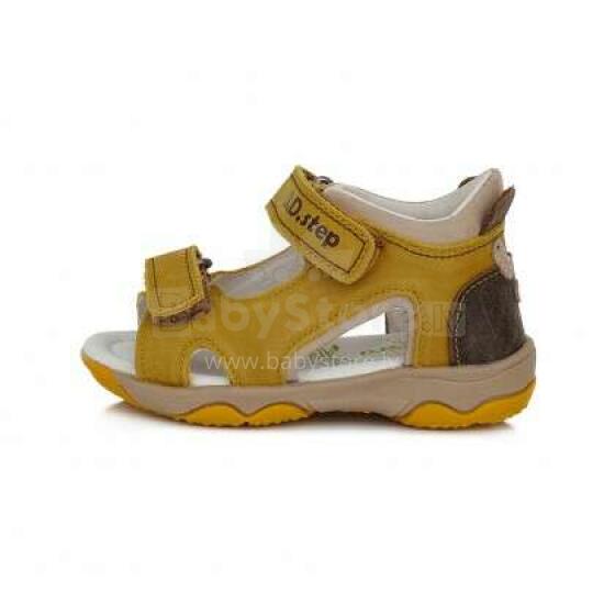 D.D.Step (DDStep) Art.AC64-894BT Yellow Ekstra komfortabli zēņu sandales (20-24)