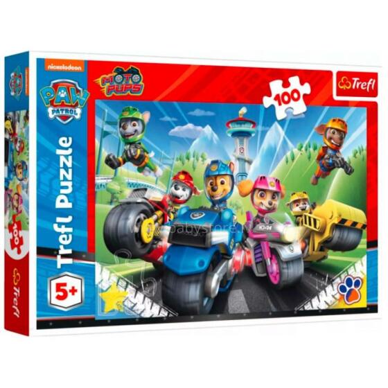 Trefl Paw Patrol Art.T-0216 Paw Patrol puzzle 100 pcs.