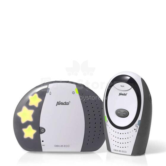 Alecto Eco Dect Baby Monitor Art.DBX-85 ECO grey цифровая радионяня