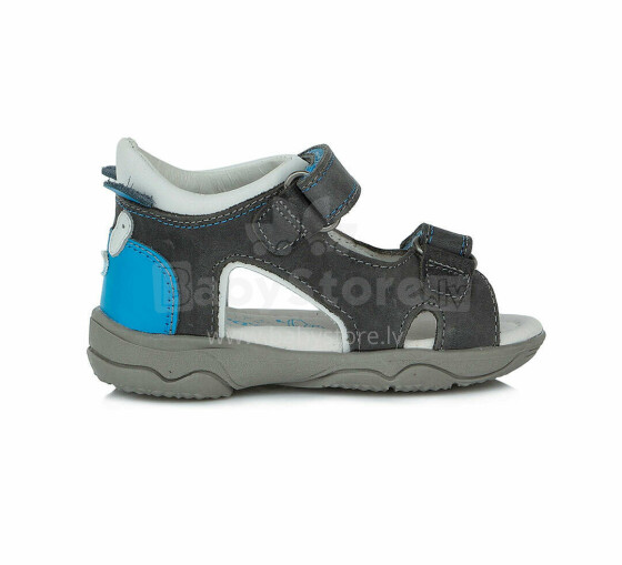 D.D.Step (DDStep) Art.AC64-894AT Blue  Экстра комфортные сандалики для мальчика (20-24)