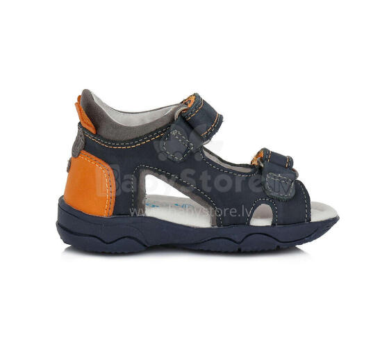 D.D.Step (DDStep) Art.AC64-894 Orange  Экстра комфортные сандалики для мальчика (20-24)