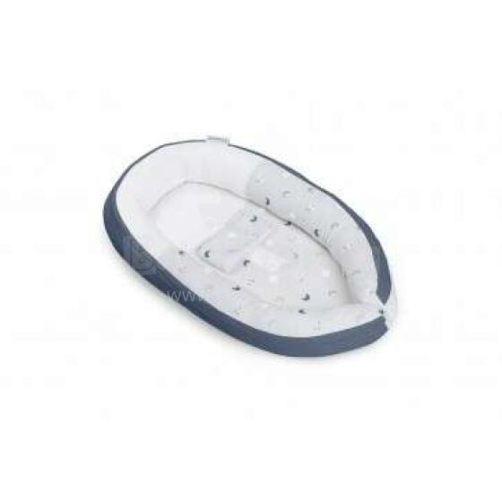 Doomoo Baby Cocoon Art. CO10 Blue Grey Moon Гнездышко – кокон для новорожденных Babynest