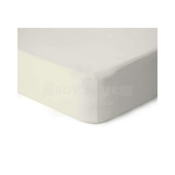 Kids Jersey Sheet Art.G02872 White простынь на резиночке 60x120cм