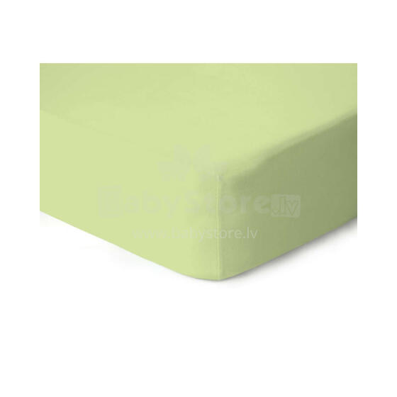 Kids Jersey Sheet Art.G02872 Shadow Lime простынь на резиночке 60x120cм