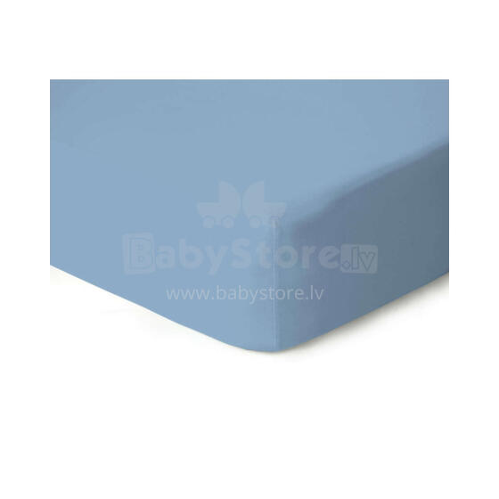 Kids Jersey Sheet Art.G02873 Light Blue palags ar gumiju 70x140cm