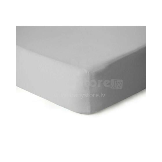 Kids Jersey Sheet Art.G02873 Silver Grey  простынь на резиночке 70x140cм