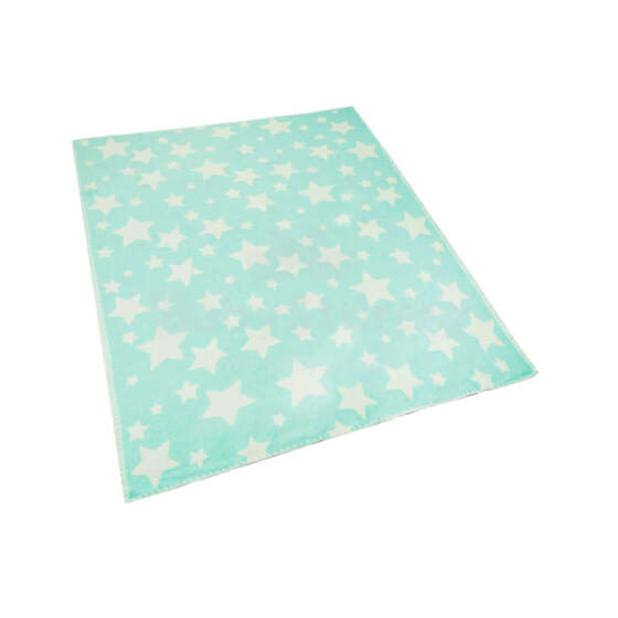 Kids Blanket Cotton  Art.G00011 Blue Stars  Детское одеяло/плед  100х140см(B категория качества)