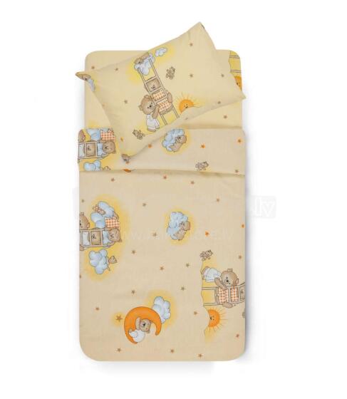 Kids Bedding Set Art.G02454 Teddy  Хлопковое постельное белье из 3-х частей  100x140 (+5см)
