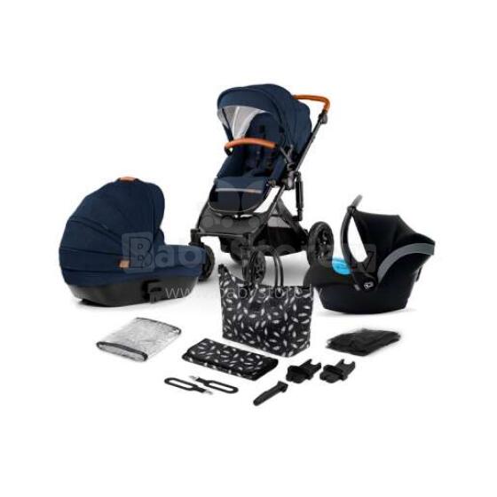 KinderKraft Prime  3 in1 Art.KKWPRIMNAVY300 Deep Navy   Универсальная коляска 3 в 1