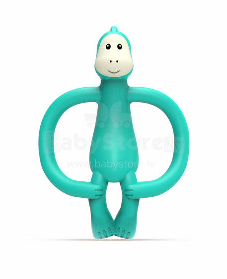 MATCHSTICK MONKEY košļājamā rotaļlieta DINKY DINOSAUR, green, 3 m+, MM-D-001