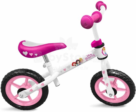 Stamp Running Bike Princess Art.C887022  vaikiškas dviratis su metaliniu rėmu