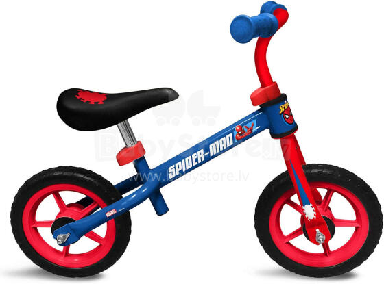 Stamp Running Bike Spiderman Art.SM250006  Детский велосипед - бегунок с металлической рамой