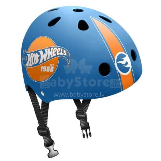 Stamp Helmet Hot Wheels Art.HW500102 Certificēta, regulējama ķivere bērniem