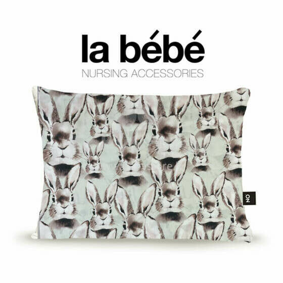 La Bebe™ Cotton 40x60 Bunnies Art.141133 Spilvendrāna 40x60 cm