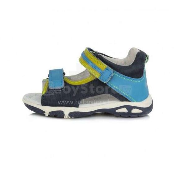 D.D.Step (DDStep) Art.AC290-611M Blue  Экстра комфортные сандалики для мальчика