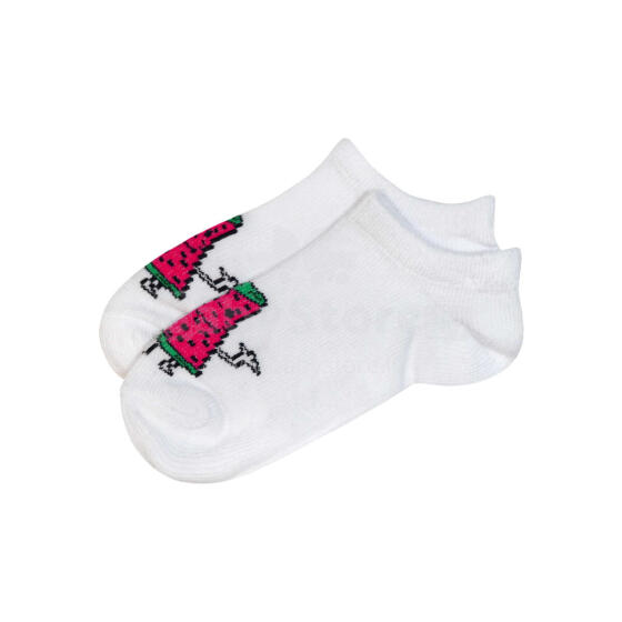 Be Snazzy Socks Art.ST-15 Детские хлопковые носочки Baltas ar arbūzu