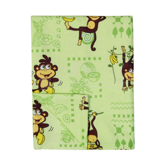 UR Kids Bedding Art.141332 Monkey Bērnu virspalags no kokvilnas 140x100cm
