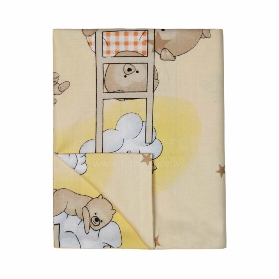 Kids Bed Sets Art.141338 Teddy Детский пододеяльник из 100% хлопка 75x100cm