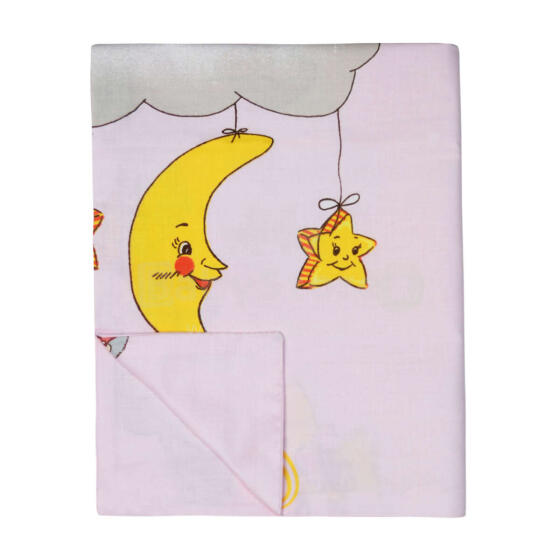 UR Kids Bedding Art.141368 Rabbit Pink Bērnu virspalags no kokvilnas 140x100cm
