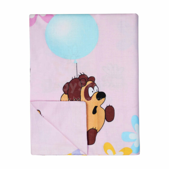 UR Kids Bedding Art.141369 Pooh Детский пододеяльник из 100% хлопка 140x100cm