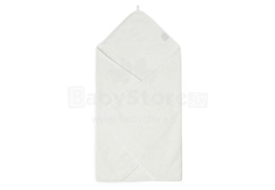 Jollein Bathcape Ivory Art.534-514-66041 Детское Полотенце после купания с капюшоном 75x75см
