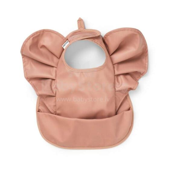 Elodie Details Baby Bib Soft Art.258843 Terracotta  Слюнявчик с кармашком