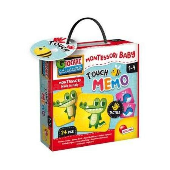 Lisciani Giochi Monstessori Touch Memo Art.92703