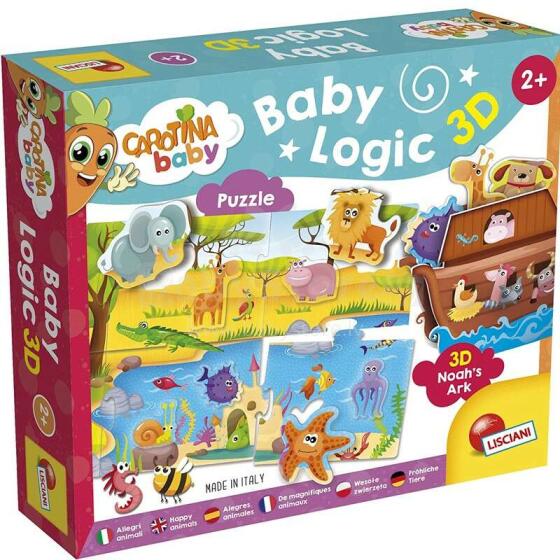Carotina Baby Puzzle 3D Art.92536 Развивающая игра/пазл
