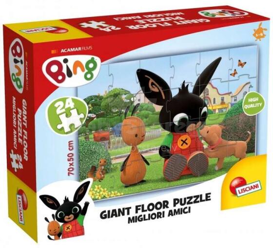 Lisciani Giochi Maxi Puzzle Bing Art.74709  Liela puzle,24 gab