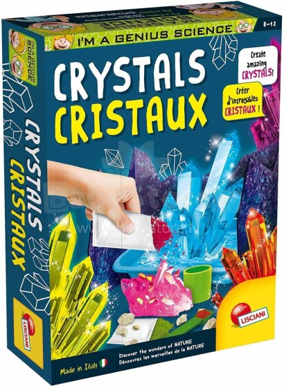 Lisciani Giochi Crystal Art.EX53728 Krāsaini kristāli
